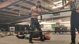 Cal Redman vs Kill Shot twa wrestling Pikeville TN 1012204 [upl. by Gayler]