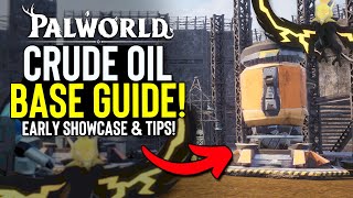 PALWORLD  Oil Production Base Guide How It Works and Tips   Crude Oil Farm Tour [upl. by Sibby]