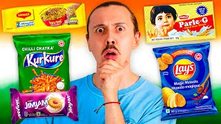 Je teste des snacks Indiens insolites et cest surprenant [upl. by Idorb]