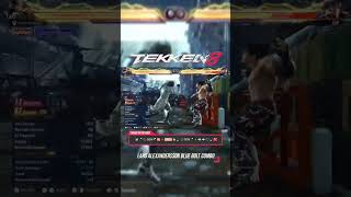 TEKKEN 8Lars Alexandersson Blue BoltFB21 Combo⚡tekken8gaming [upl. by Mya]