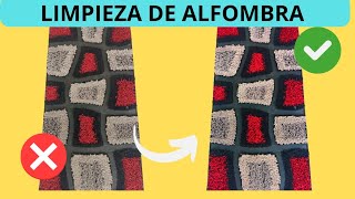 quotAlfombras perfectas sin gastar una fortunaquot tips limpieza alfombras [upl. by Aicre]