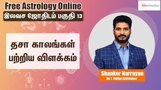 Learn Astrology in Tamil Level 13  Learn Astrology For Beginners  LifeHoroscope ShankerNarrayan [upl. by Noryb923]