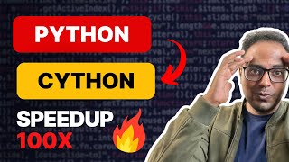 How to convert Python to Cython and Speed Up 100X [upl. by Hestia]