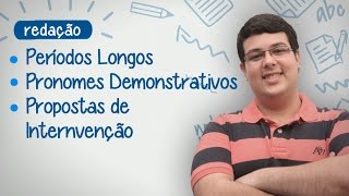 Períodos Longos Propostas de Intervenção  Plantão de Dúvidas  Descomplica [upl. by Augustin]