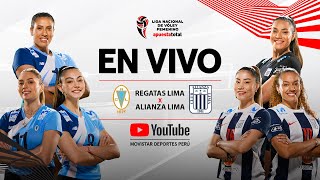 REGATAS LIMA vs ALIANZA LIMA EN VIVO sigue el partido por la fecha 11  LNSV 🏐👋 [upl. by Akialam319]