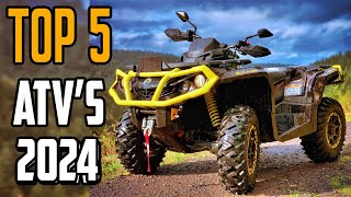 Top 5 Best Utility ATV amp Sport ATV’s To Buy In 2024 [upl. by Ford997]