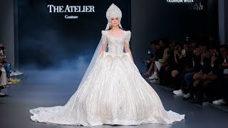 The Atelier Bridal Spring 2025  Barcelona Bridal Fashion Week [upl. by Senn]