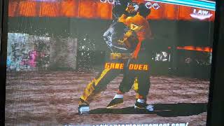 Raspberry pi 5 MAME TEKKEN TAG  CRT 15k [upl. by Rosalba]