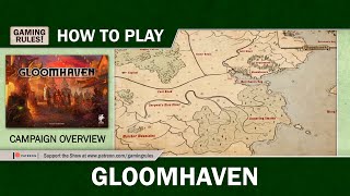 How to play Gloomhaven  Official Tutorial  Campaign Overview [upl. by Darcee]