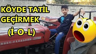 KÖYDE TATİL GEÇİRMEK  İLK ORTA LİSE  parodi vine [upl. by Yemarej253]