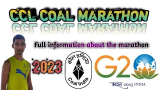 COAL MARATHON  26th March 2023  Organized by CCL at Ranchi [upl. by Huesman410]