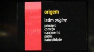 A Origem da Lingua Portuguesa YouTube2 [upl. by Bennet]