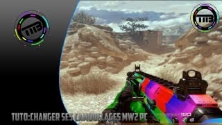 TutoFRComment changer ses camouflages darmesviseursgants ect Sur MW2 PCHD [upl. by Icat449]