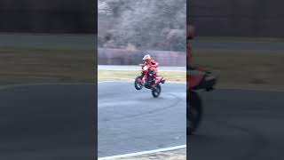 How capable is the KTM 690 SMC R on track [upl. by Isaak]