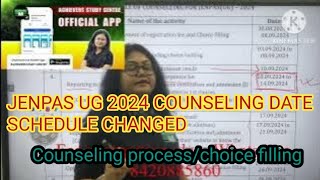 JENPAS UG2024COUNSELING PROCESSDOCUMENT VERIFICATIONREGISTRATION PROCESS JENPAS 2024MALE NURSESING [upl. by Ydniw]