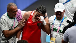 Algerian Olympic boxer breaks silence over gender controversy [upl. by Feinleib]