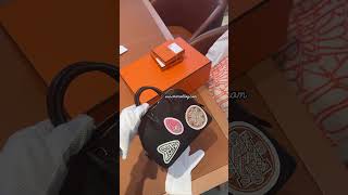 Hermes unboxing Hermes mini bolide hermes hermesunboxing minibolide [upl. by Etteniuqna]