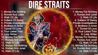 Dire Straits Greatest Hits  Best Songs Of 80s 90s Old Music Hits Collection [upl. by Ainotna]