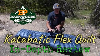 Katabatic Gear Flex Review  Best Lightweight Backpacking Quilt [upl. by Anirol]