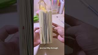 journal flip through 🥰 using Midori B6 slim [upl. by Dichy]