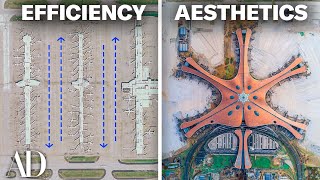 The Secret to Good Airport Design Aesthetic vs Efficiency  Architectural Digest [upl. by Leirud]