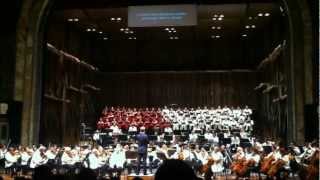 Carmina Burana quotFortuna Imperatrix Mundiquot Orquesta Sinfónica Nacional de México  2013 [upl. by Aehta338]