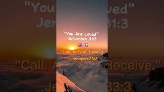 Daily Faith FixquotLoved Beyond MeasurequotJeremiah 333quot ❤️godlovesyou faithfix dailyinspiration [upl. by Leirrad]