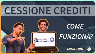 Cessione crediti sconto in fattura superbonus ristrutturazione  Guida Agenzia delle Entrate [upl. by Aydan732]