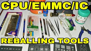 CPU EMMC IC REBALLING TOOLS  mobile repairing [upl. by Gayelord]