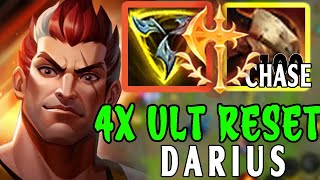 Wild Rift China Darius 4x Ult Reset  Wild Rift CN Gameplay Grand Master [upl. by Peterus24]