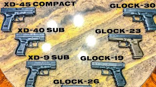 Springfield XD versus Glock￼ [upl. by Cooperstein]