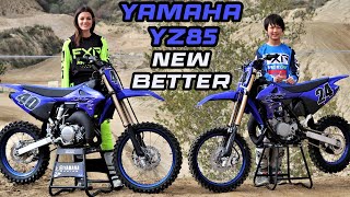 2022 Yamaha YZ85  First ride [upl. by Eldorado916]