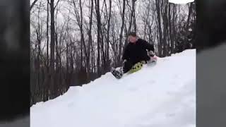 Funny Sledding Fails [upl. by Aihsei]