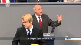 Gregor Gysi DIE LINKE Ohne DIE LINKE im Bundestag würde die Demokratie verarmen [upl. by Mellen]