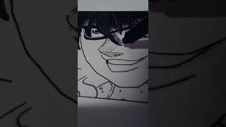 Draw itagaki manbu from Hajime no ippo 🥊Thanks to kalauGembul for the comments short itagakimanbu [upl. by Pessa]