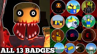 Roblox Residence Massacre All 13 Badge Showcase And How To Get It Tutorial [upl. by Meela]