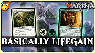 This is the BEST BUDGET LIFEGAIN deck for Beginners  No Rares30  Explorer MTG Arena [upl. by Eenar560]