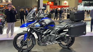 2024 Zontes 500 T Walkaround EICMA 2023  New Model [upl. by Idnym659]