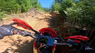 Riding Saddle Up Trail 16A Tillamook State Forest [upl. by Charlena]