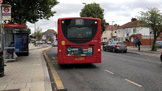 London United RATP Group Route H17 Enviro 200 SN60 ECA DLE30018 [upl. by Nnor]