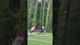 Shovel Pass gets turned into a first down playfootball skills football quarterback [upl. by Ruelle450]