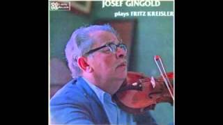 Josef Gingold plays Kreislers Aucassin et Nicolette [upl. by Selig]