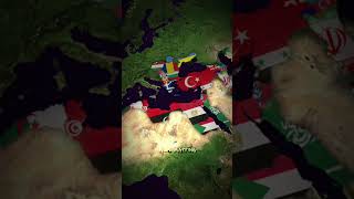 Rise of the Ottoman Empire history shorts turkey geography [upl. by Kaine]