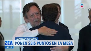 ¿Cuáles fueron los puntos discutidos en la asamblea de dueños  Imagen Deportes [upl. by Enar]