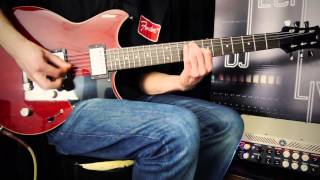 Yamaha Revstar 420 Electric Guitar Demo [upl. by Erusaert]