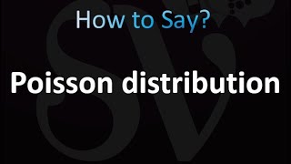 How to Pronounce Poisson distribution correctly [upl. by Ori347]