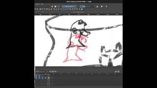 Krita Speedpaint Animation  Fish in a Bowl escapes [upl. by Dowlen]