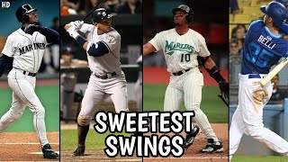 The Sweetest Swings in MLB Historyᴴᴰ [upl. by Analram]