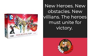 DC Deck Building Games Heroes Unite by Purge Reviews [upl. by Anirrok]