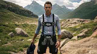 Mens Lederhosen A MustHave for Oktoberfest and Beyond [upl. by Yelnek]